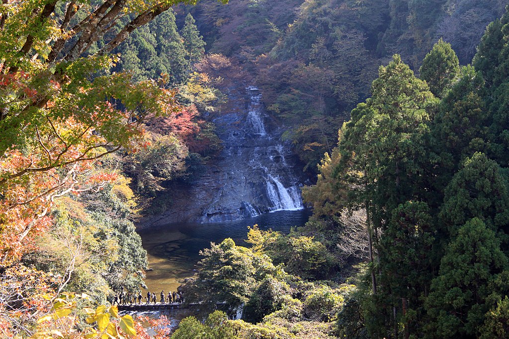 養老渓谷の紅葉